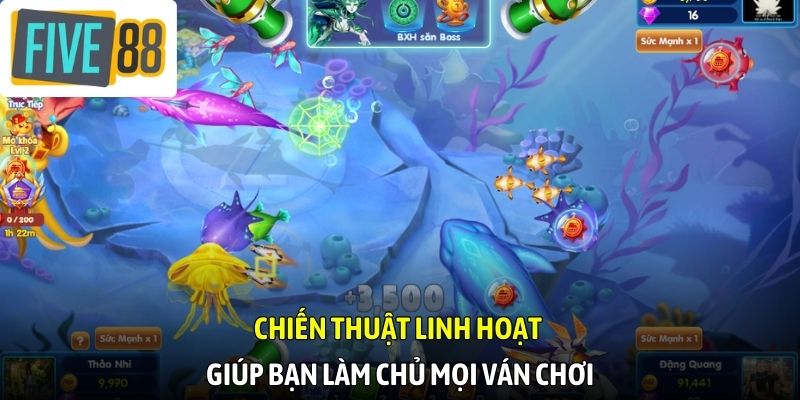 Chiến thuật linh hoạt giúp bạn làm chủ mọi ván chơi
